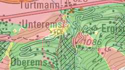 Zulässigkeitskarte für Erdwärmesonden