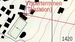 Swiss Map Vector 10 (VS)