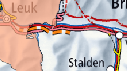 Aperçu de Parcs d’importance nationale: parcs naturels régionaux (VS)