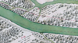 Carte Bas-Valais (1760)