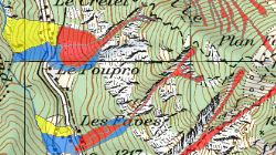 Synoptische hydrologische Gefahrenkarte (nur Seitengewässer)