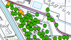 Cadastre de bruit pour les routes principales et les autres routes 2016